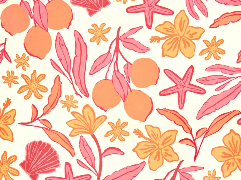 Dock & Bay Beach Towel L Tangerine Tide 160x90cm