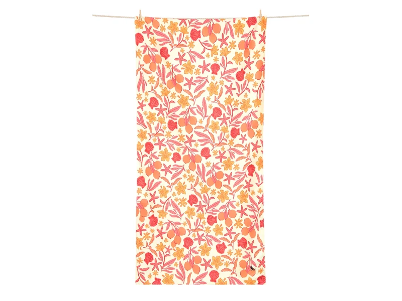 Dock & Bay Beach Towel XL Tangerine Tide 200x90cm