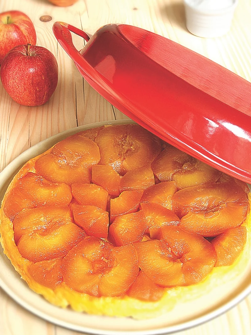 Le Creuset Tatin Backform Tradition rund kirschrot 25cm