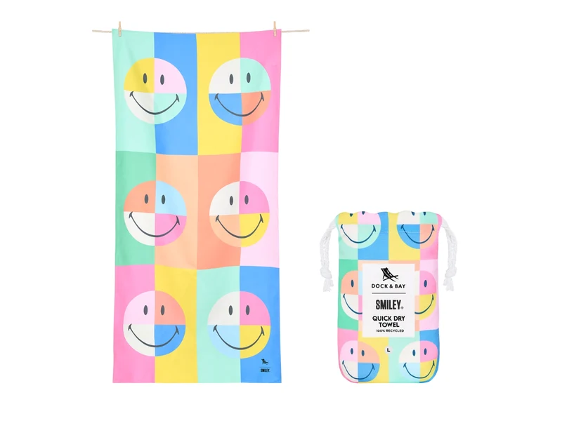 Dock & Bay Beach Towel L Feelin' Good 160x90cm