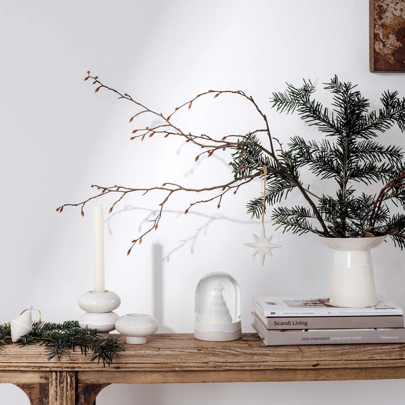 like. by Villeroy & Boch Winter Glow Ornament Doppelkegel