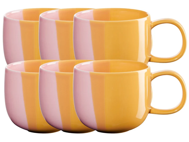 ASA Selection Joy Henkelbecher passion fruit smoothie 0,4l Set6