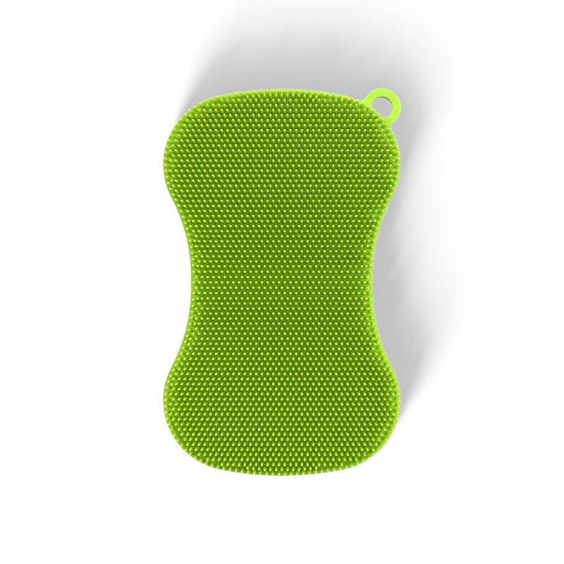 Scrubby plus limette/gelb 13x8 cm
