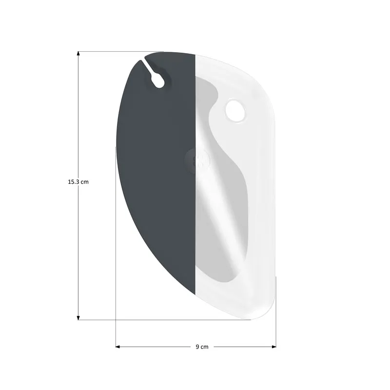 Teigkarte limette 14x8,5 cm