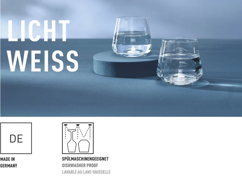 Ritzenhoff Lichtweiss Wasserglas Carlos 2er Set RDT H25