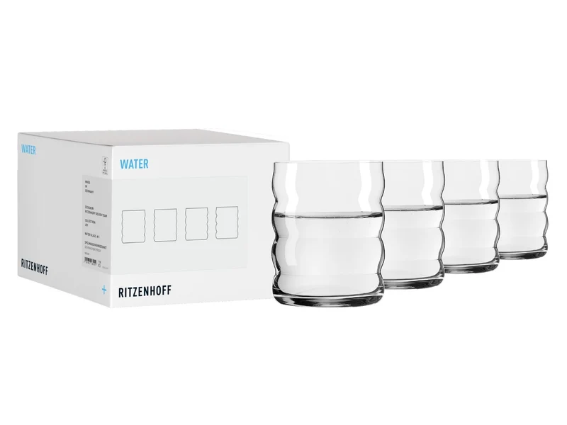 Ritzenhoff Joy Wasserglas 4er Set #1 RDT F26