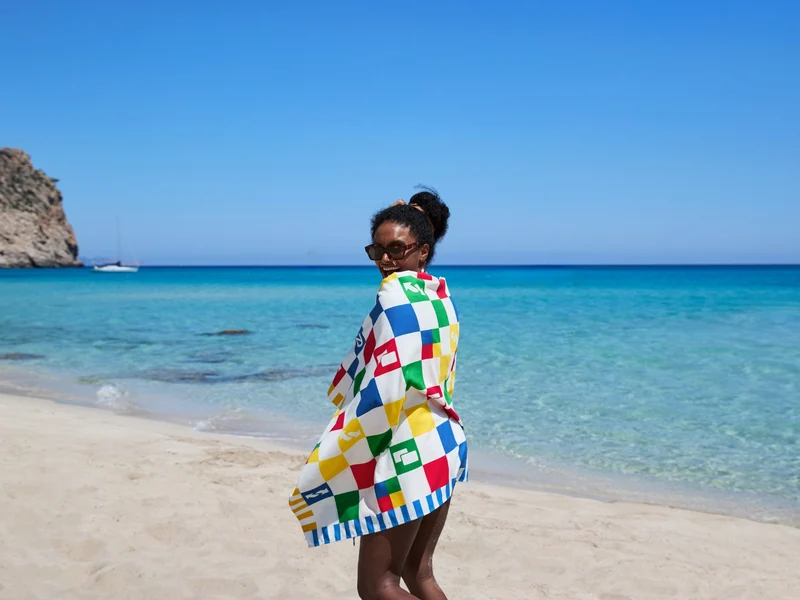 Dock & Bay Beach Towel L Wild Card 160x90cm