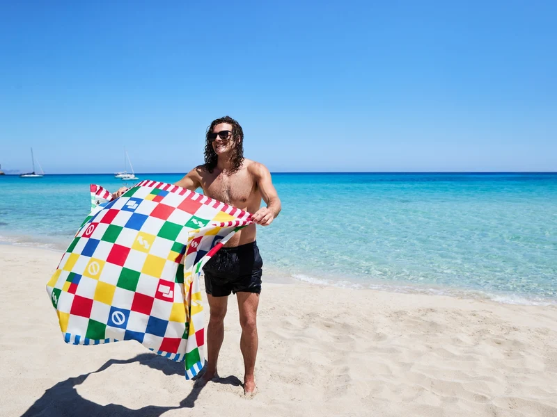 Dock & Bay Beach Towel XL Wild Card 200x90cm