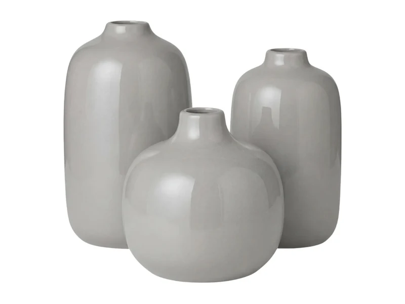 Blomus CEOLA Set 3 Vasen mourning dove