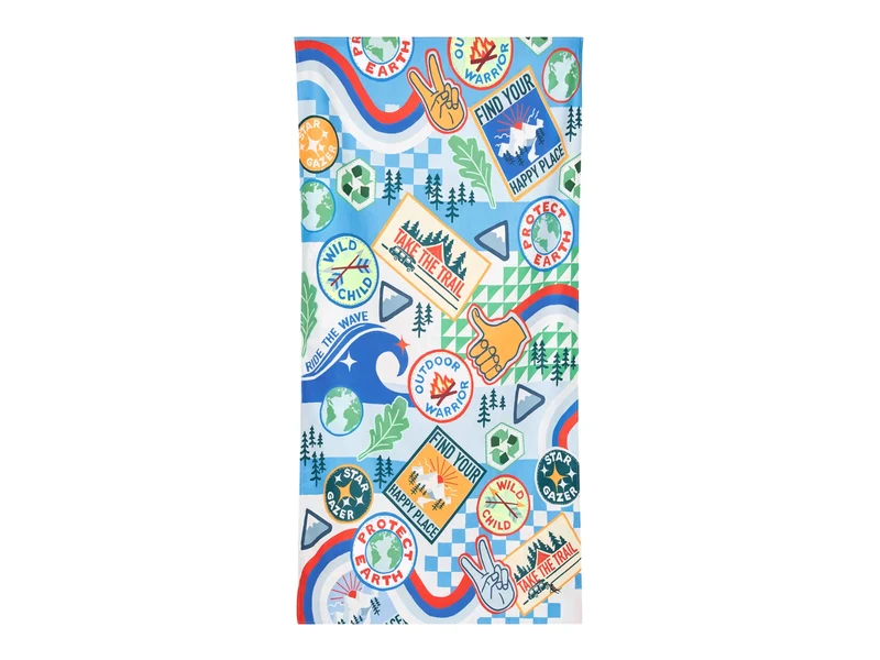 Dock & Bay Kids Beach Towel M Into the Wild 130x70cm