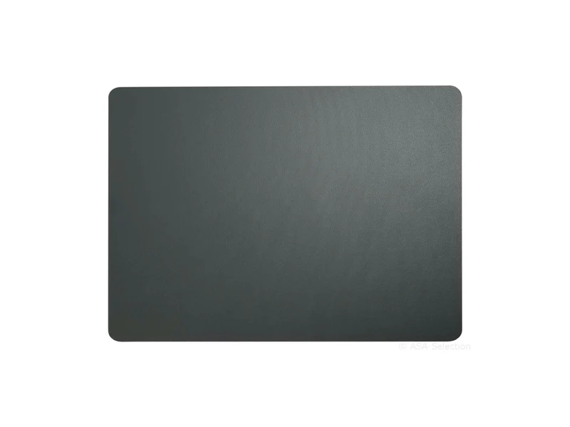ASA Tischset Lederoptik basalt 46x33cm Set4