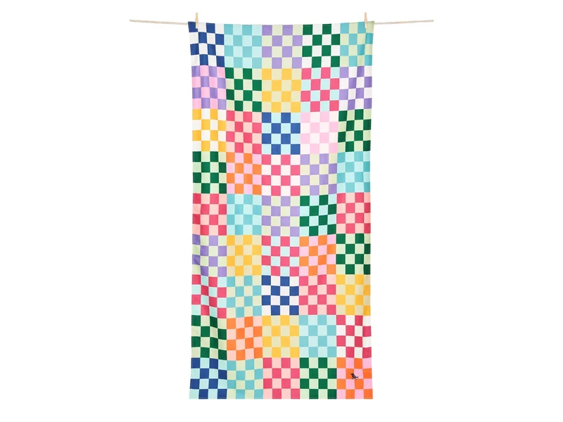 Dock & Bay Kids Beach Towel L Check Me Out 160x90cm