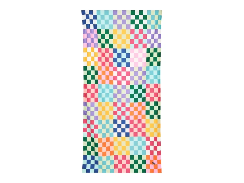 Dock & Bay Kids Beach Towel L Check Me Out 160x90cm