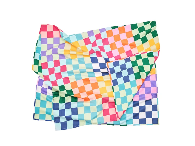 Dock & Bay Kids Beach Towel L Check Me Out 160x90cm