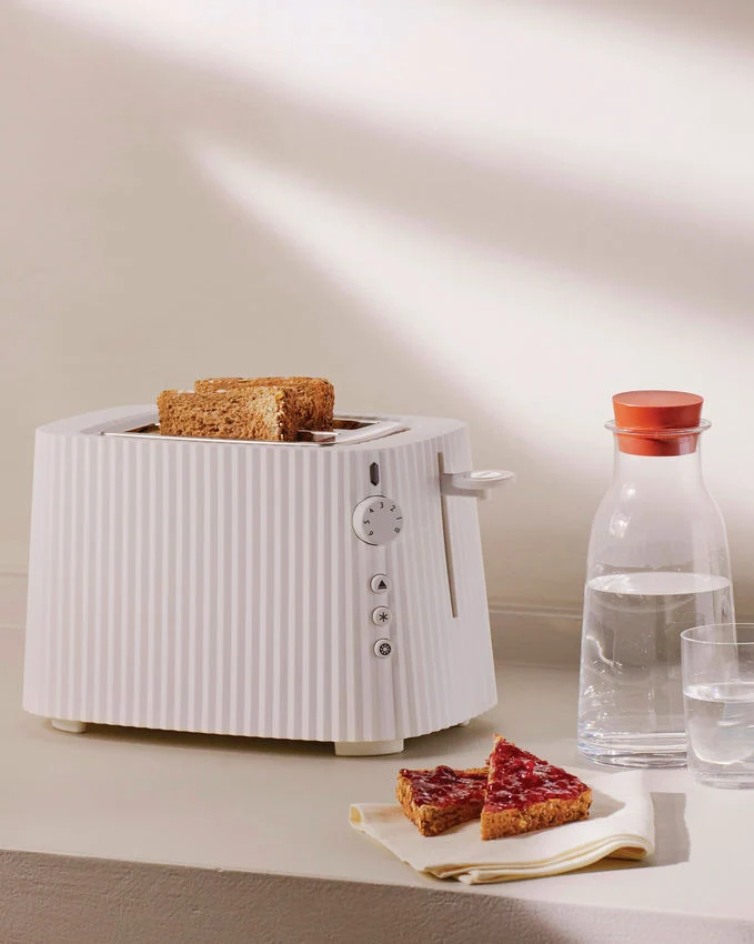Toaster Plissé schwarz
