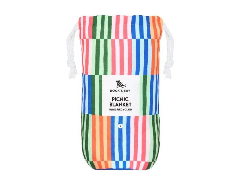 Dock & Bay Picnic Blanket L Sugar Sorbet 170x170cm