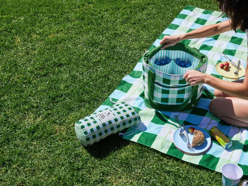 Dock & Bay Picnic Blanket L Apple Tart 170x170cm
