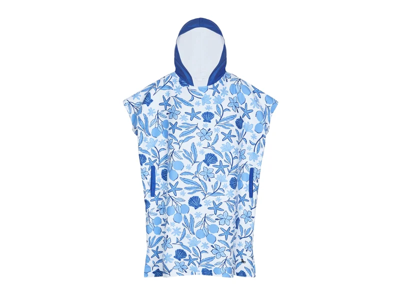 Dock & Bay Erwachsenen-Badeponcho L Wavy Baby 105x85cm