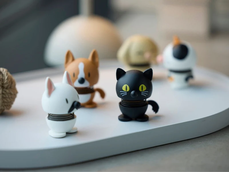 Hoptimist Cat XS black 5,3cm