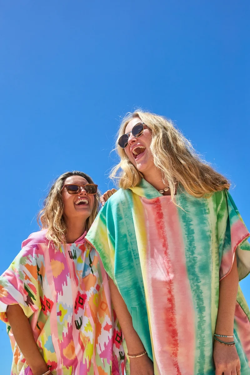 Dock & Bay Erwachsenen-Badeponcho M Ibiza Glow 99x70cm