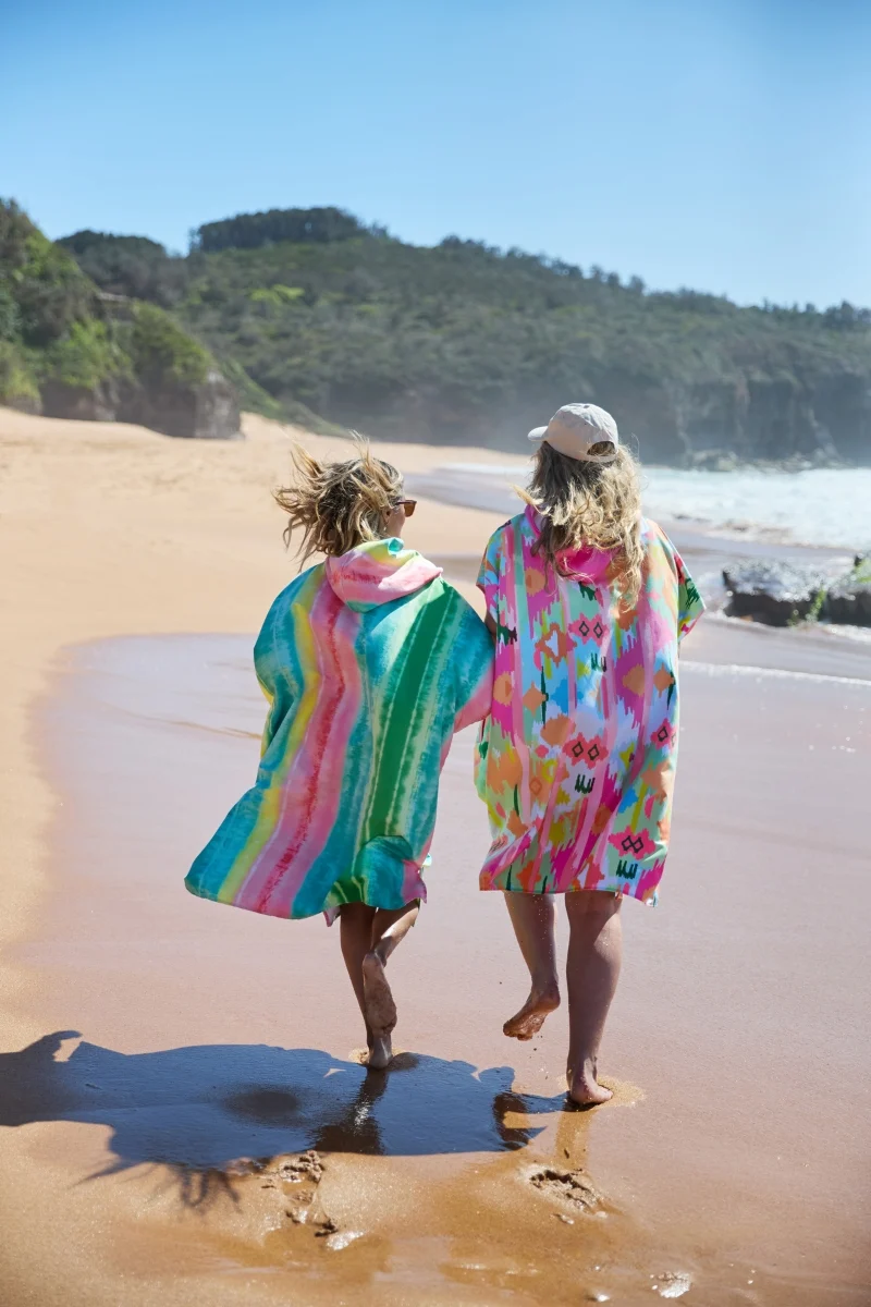 Dock & Bay Erwachsenen-Badeponcho M Ibiza Glow 99x70cm
