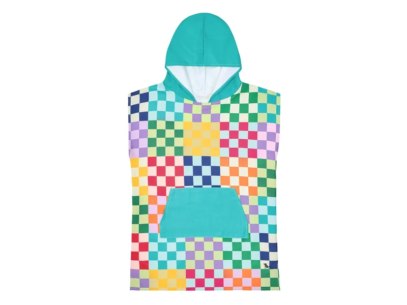 Dock & Bay Kinder-Badeponcho M Check Me Out 75x55cm