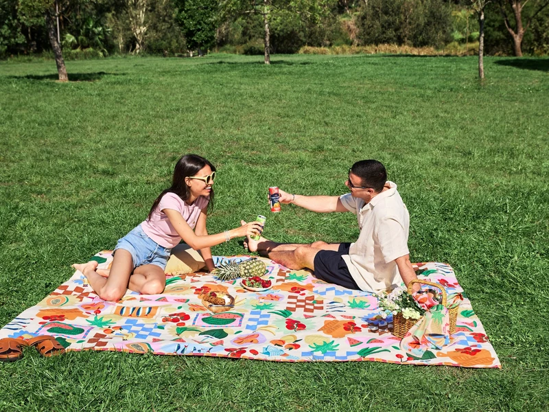 Dock & Bay Picnic Blanket L Supper Club 170x170cm