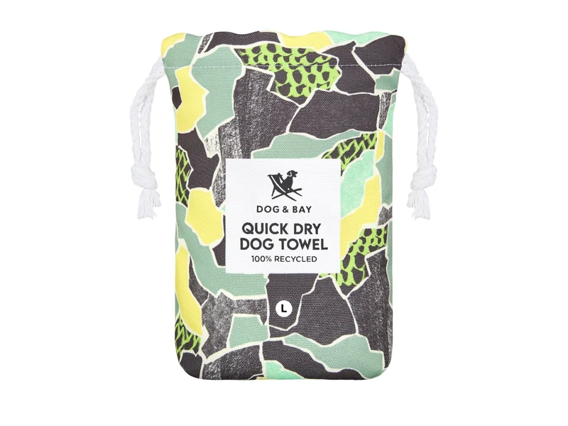 Dock & Bay Hundehandtuch L Undercover Walkies 120x70cm