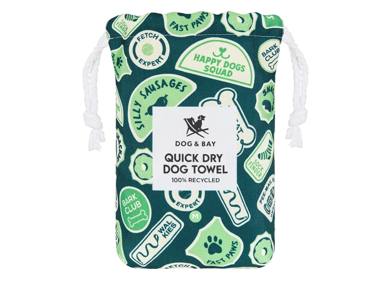 Dock & Bay Hundehandtuch M Club 90x50cm