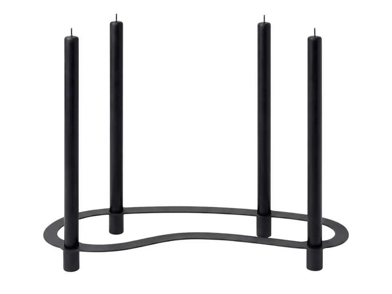 Blomus ARO Kerzenhalter black M 50x15x3cm