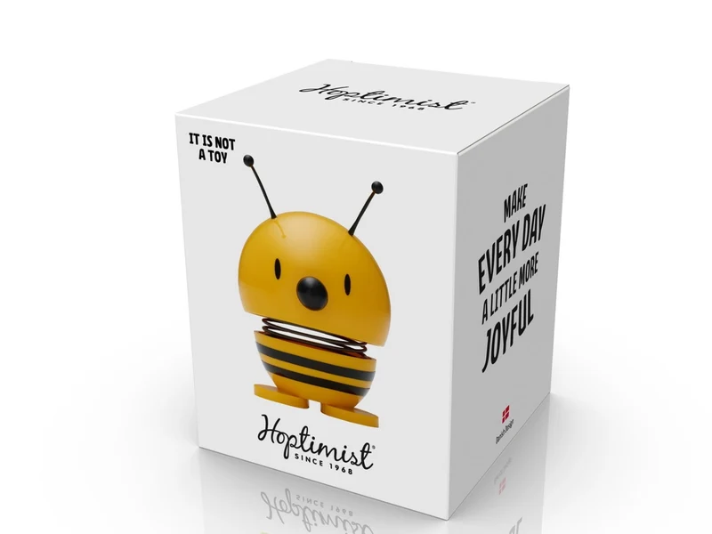 Hoptimist Bee yellow 7,2cm