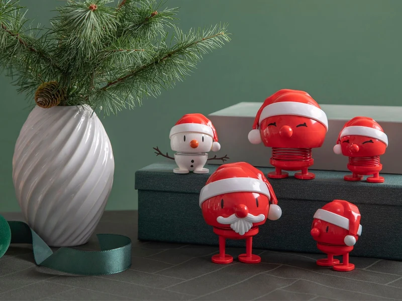 Hoptimist Santa Bumble S red 7,2cm