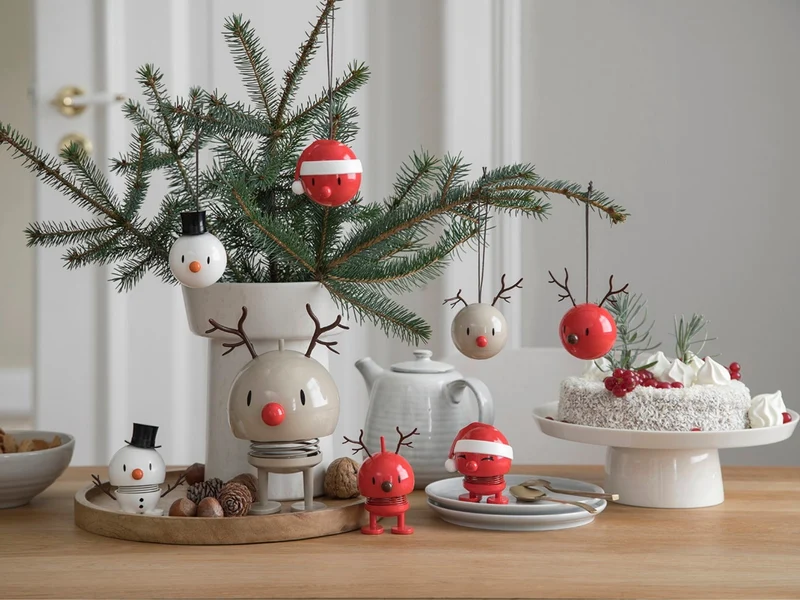Hoptimist Santa Bumble S red 7,2cm