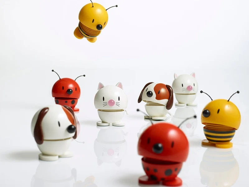 Hoptimist Dog white 7,2cm