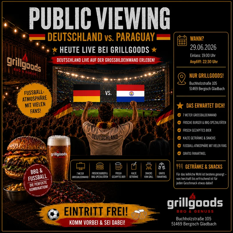 Grillgoods WM 2026 Public Viewing