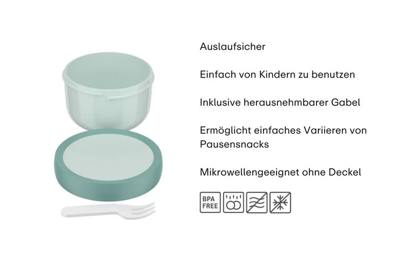 Fruchtbox Frozen 2 300 ml Campus mit Gabel