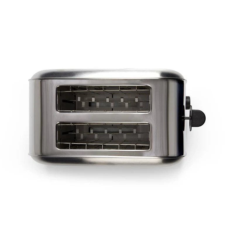 Toaster Edelstahl mit 2 Schlitzen
