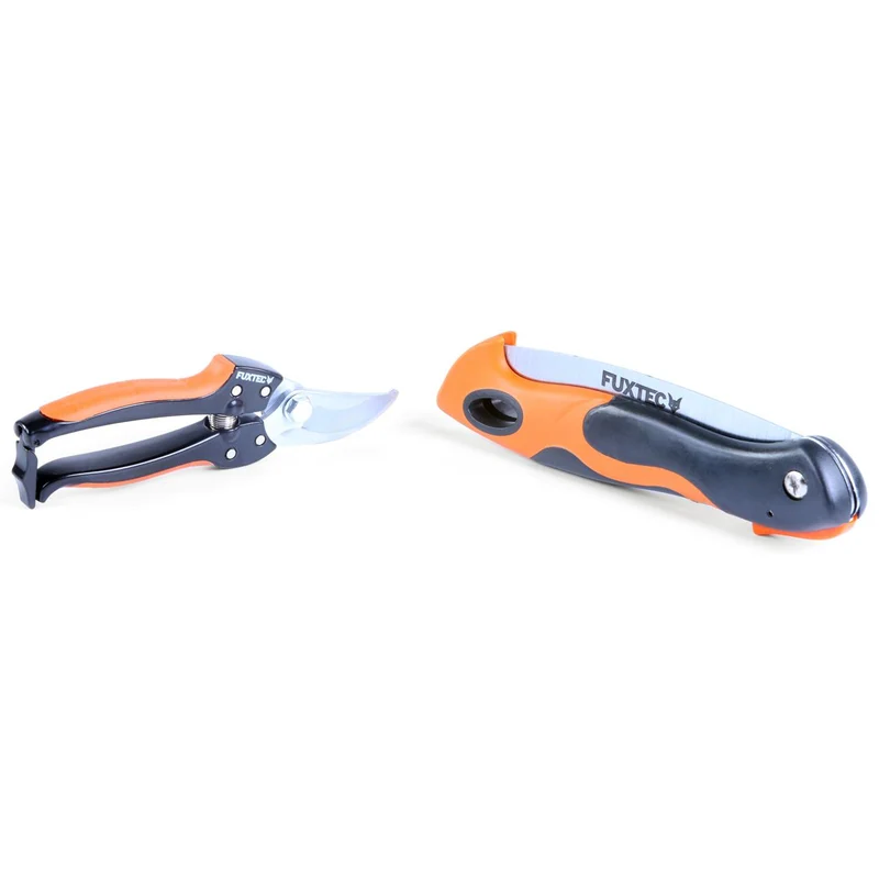 B-WARE FUXTEC Gartenschere 2er Set - Rebschere & Klappsäge