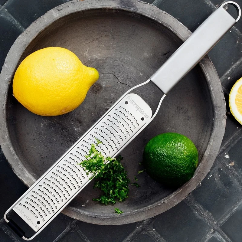 Zester-Reibe - Edelstahl - New Professional Serie