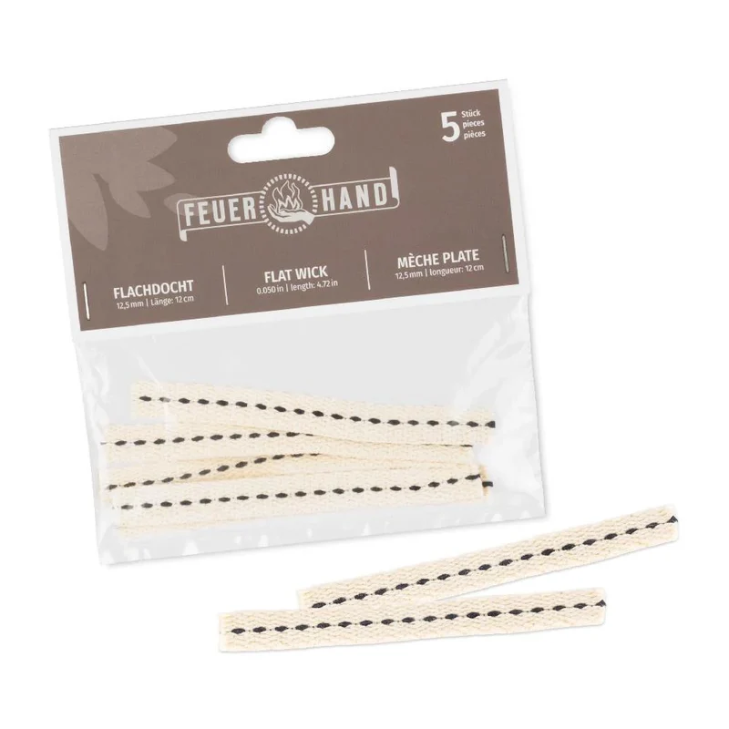 Feuerhand Flachdocht 12,5 mm x 12 cm für Baby Special 276, 1 Stück