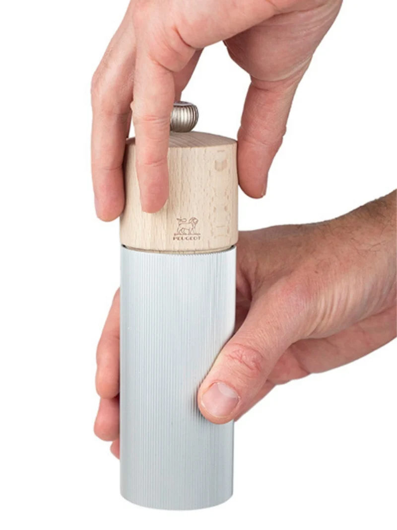 PEUGEOT LINE Salzmühle Z aluminium/natur 18cm
