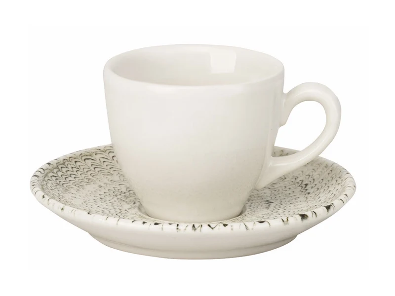 Thomas Sandora Lightbeige Espressotasse mit Untertasse Set 2tlg