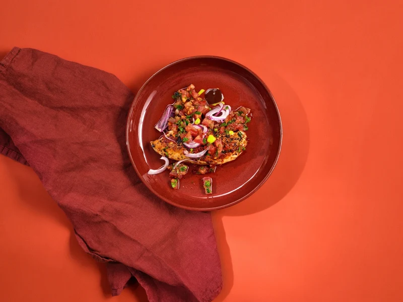ASA poké Fusion Plate salsa 22cm
