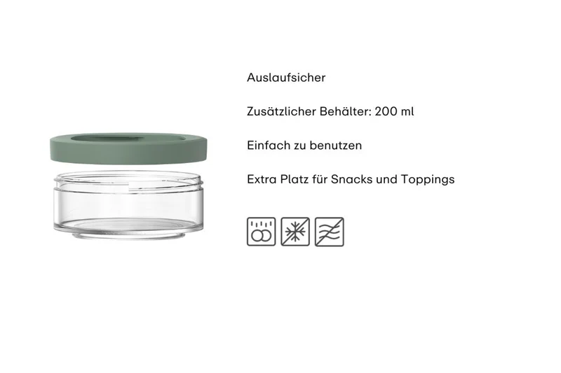 Ellipse Lunchpot Behälter 200 ml – Vivid mauve