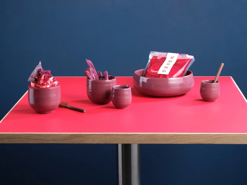 ASA umami Keramiklöffel bordeaux 12cm