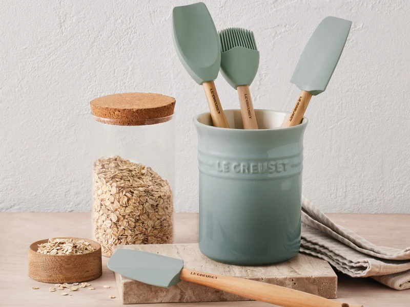 Le Creuset Craft mittlere Kochkelle sea salt 28,5cm