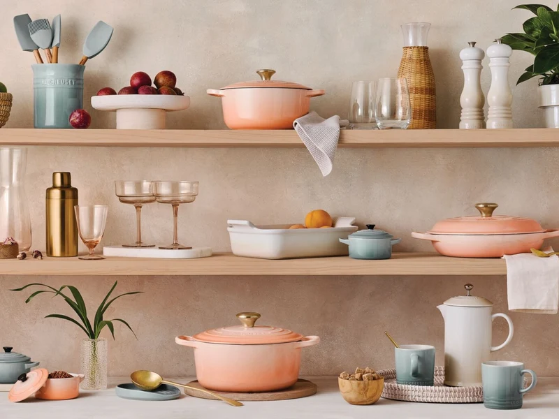 Le Creuset Craft mittlere Kochkelle sea salt 28,5cm