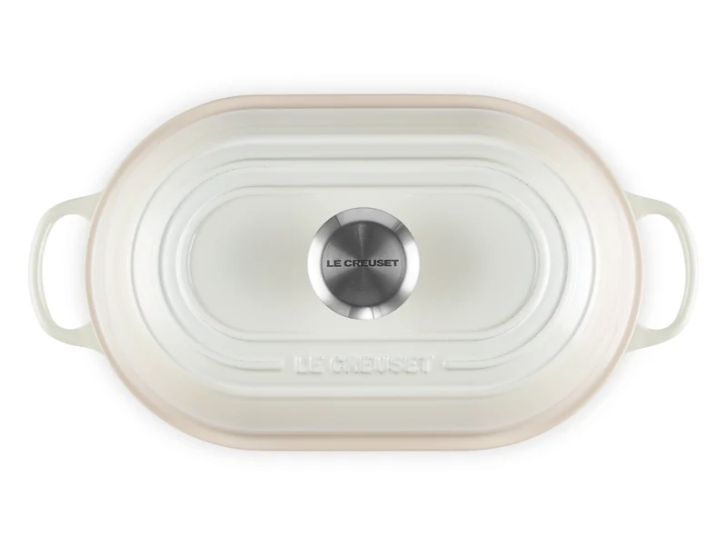 Le Creuset Brot Bräter Signature oval meringue 29cm