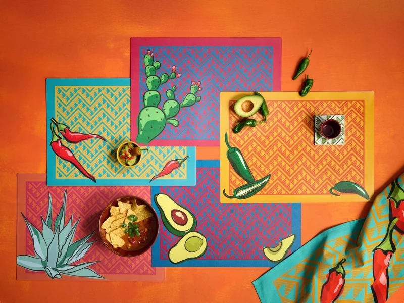 ASA méxico Tischset Aguacate 46x33cm