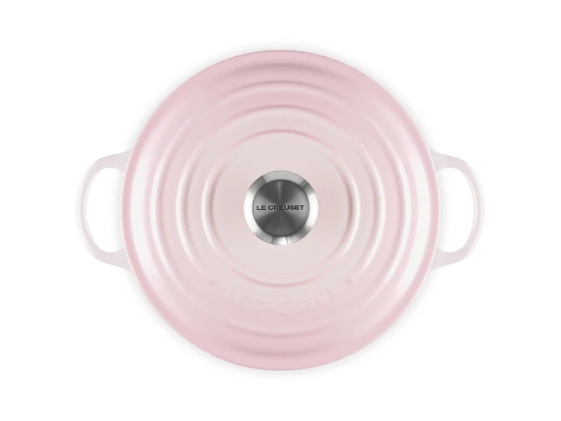 Le Creuset Bräter La Marmite Signature rund shell pink 24cm